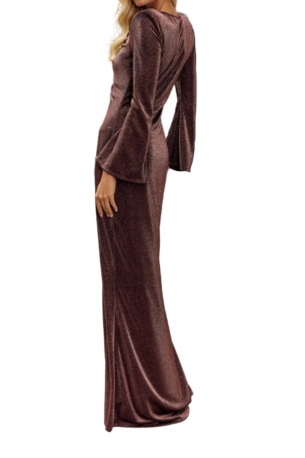 Vestido Serena Cobre