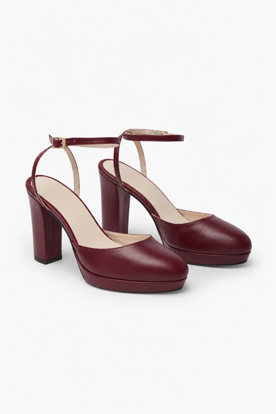 Zapato Evianna Burdeos