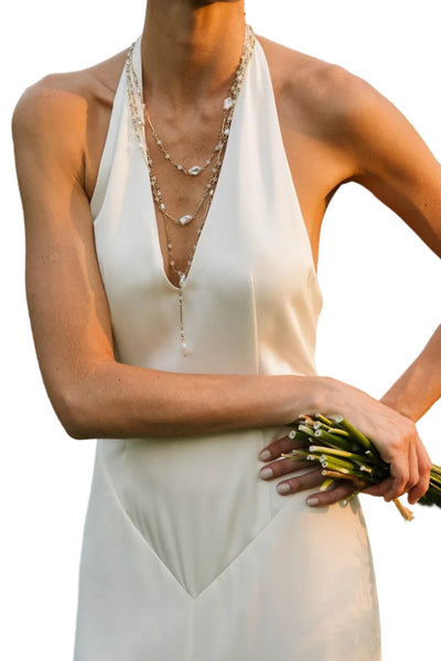 Vestido Samantha Marfil