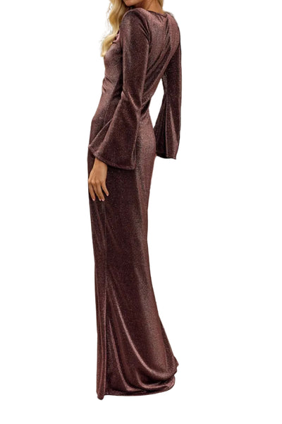 Vestido Serena Cobre