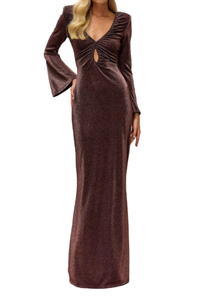 Vestido Serena Cobre