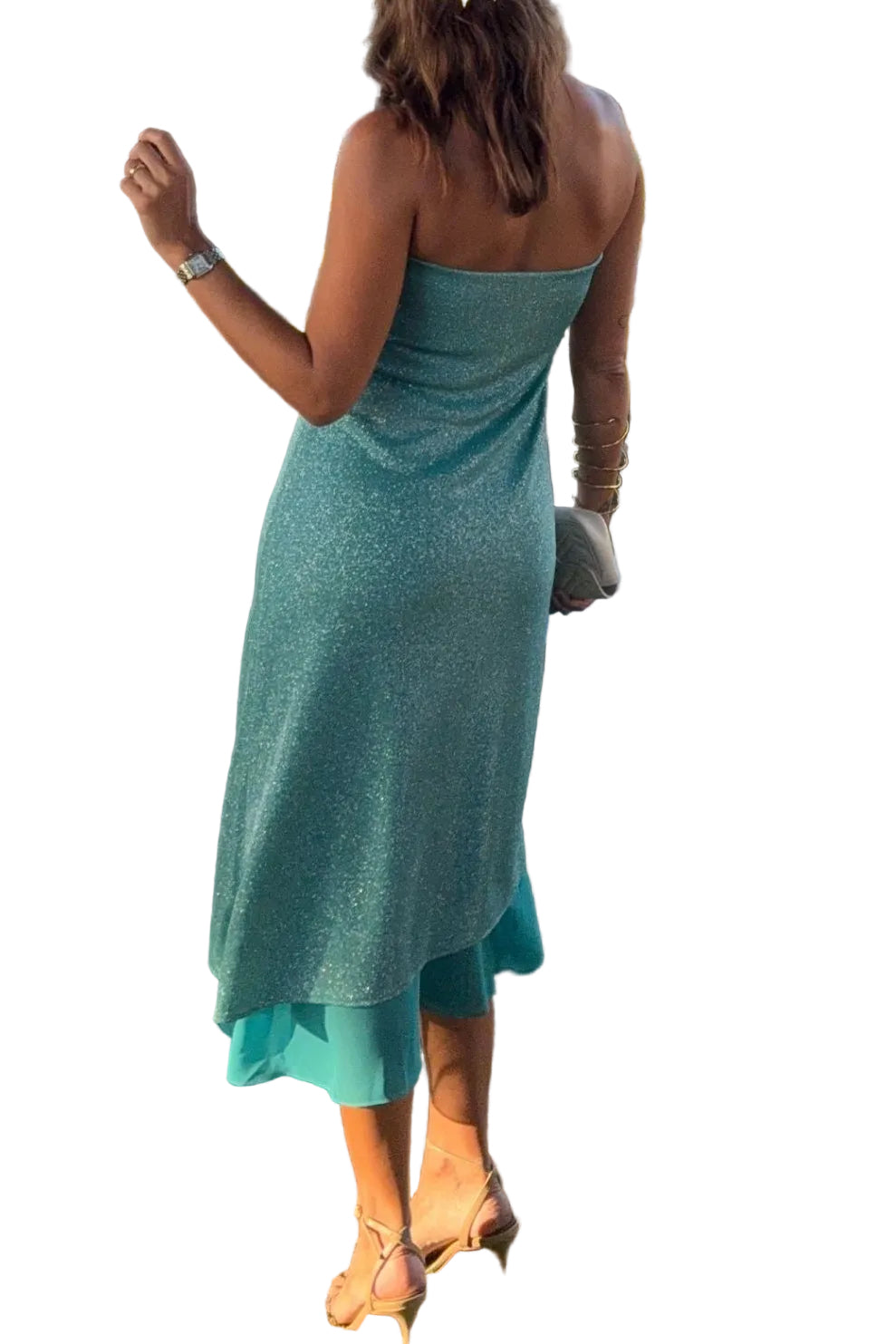 Vestido Susana Turquesa