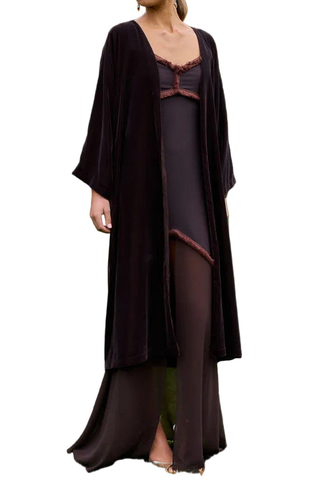 Kimono Tazia Marrón