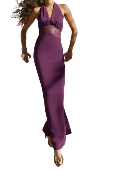 Vestido Aira Berenjena