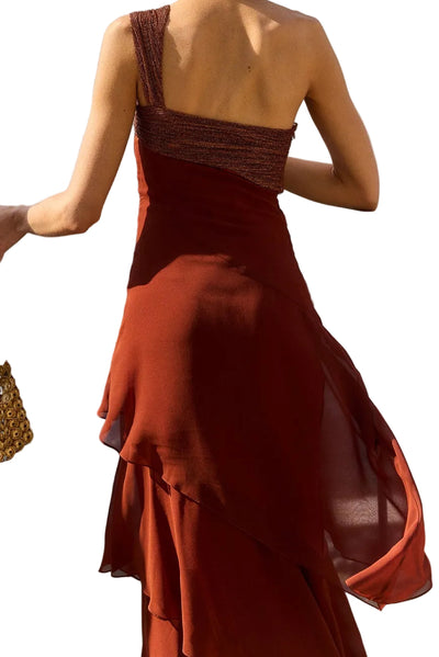 Vestido Antonella Cobre